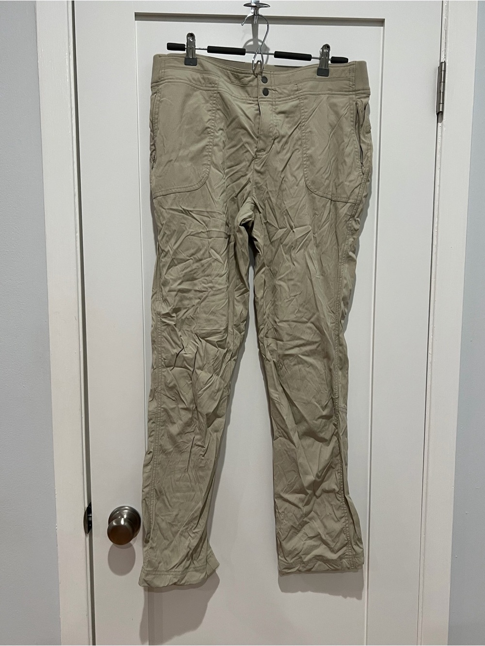 Athleta Beige Track Pants